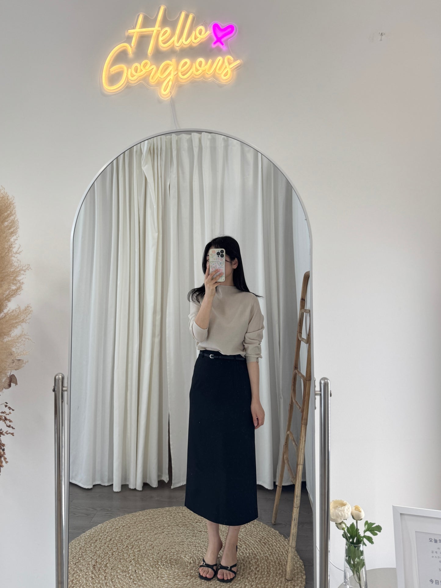 Norden Belt Detail Skirt(~3/30)