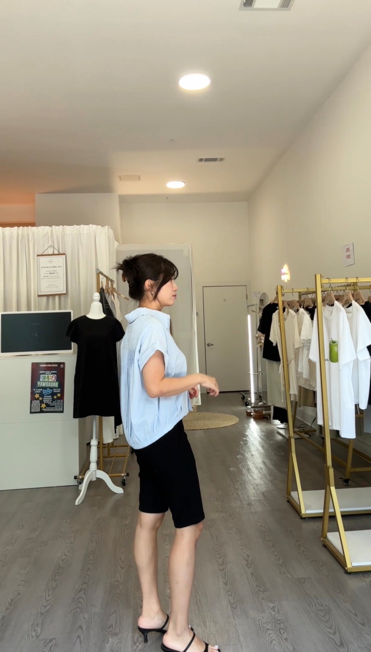 Mini Pintuck Blouse (~6/16)