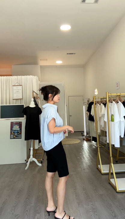 Mini Pintuck Blouse (~6/16)