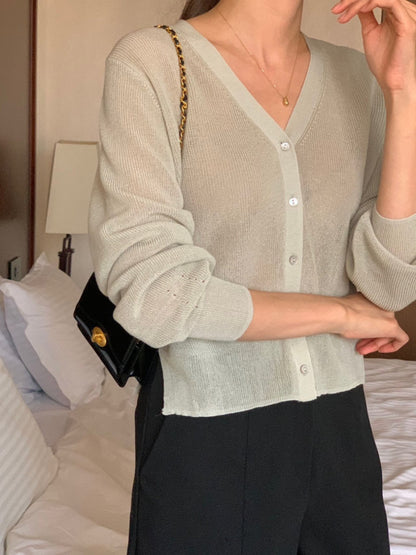 See-Through Cardigan
