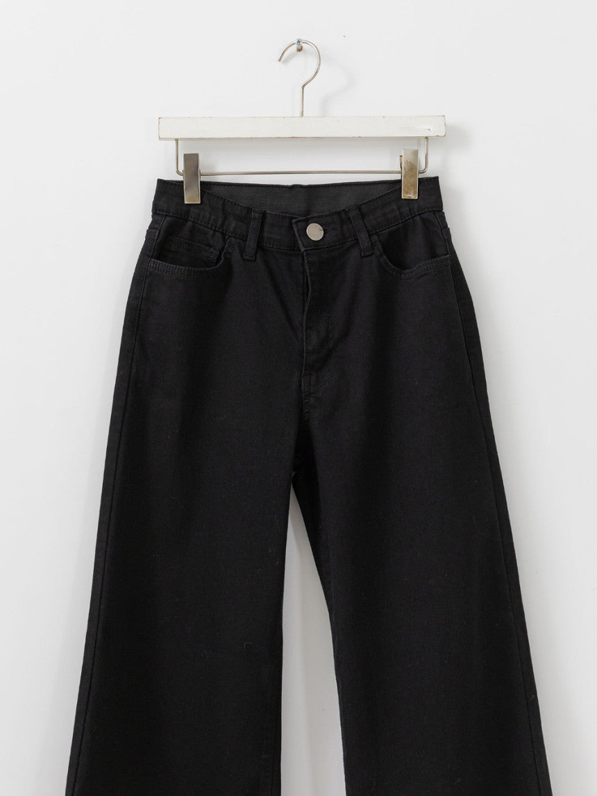 Flare Black Jeans - AdoreMeU