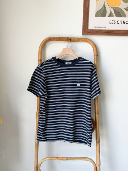 Heart Stripe T-shirt - AdoreMeU