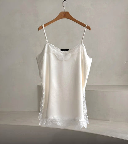 * Satin Lace Camisole