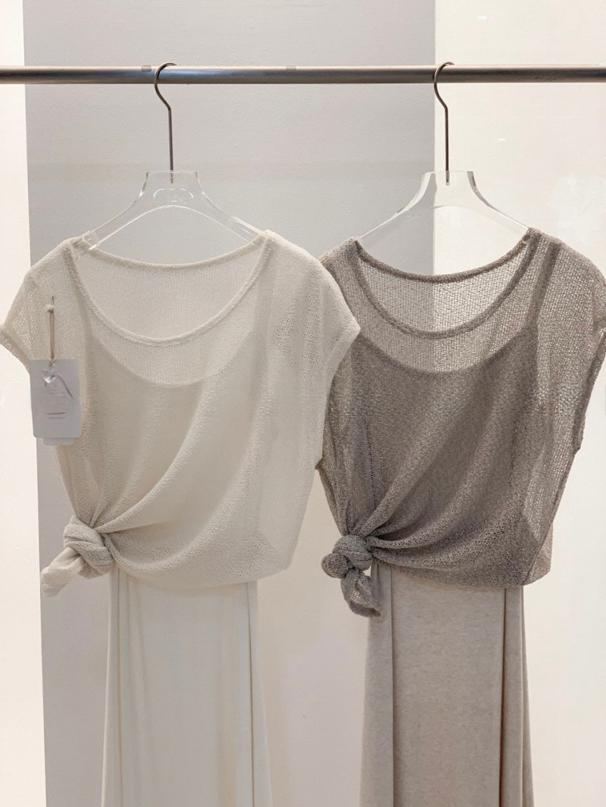Soft Mesh Slip Dress Set (~7/24)
