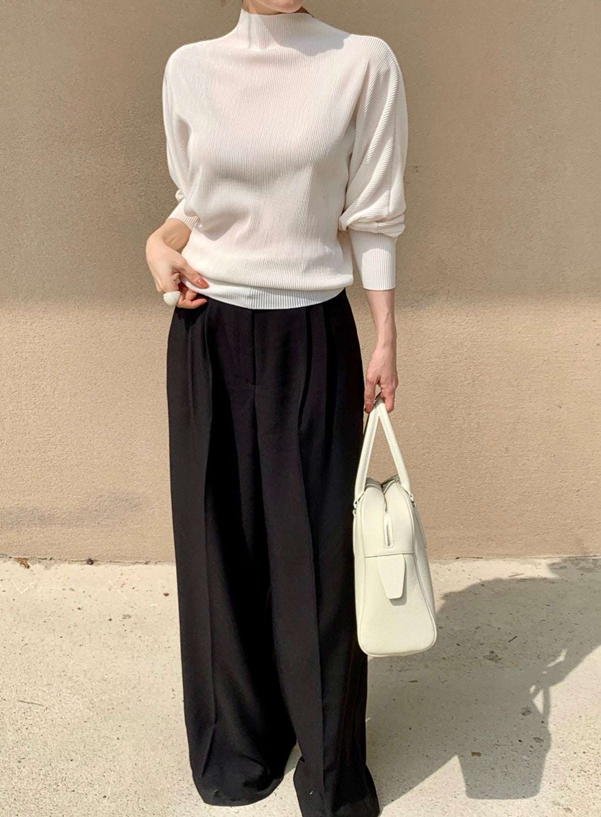 Pleats Tee(~10/3)