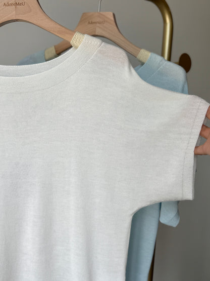 Wholegarment Boatneck Knit - AdoreMeU
