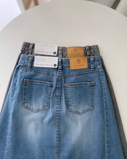 * A-Line Front Pocket Skirt