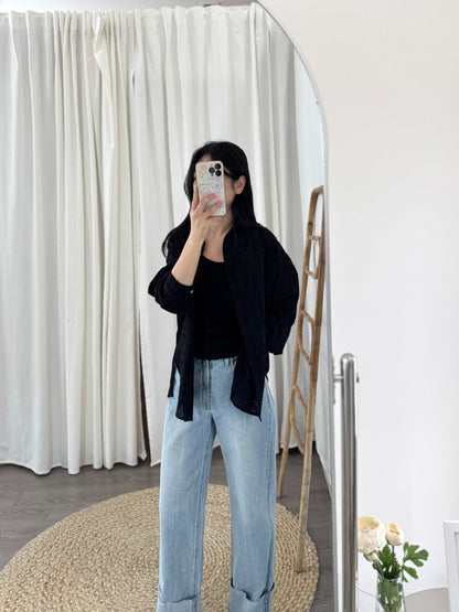 Lace Overfit Shirt(~3/29)