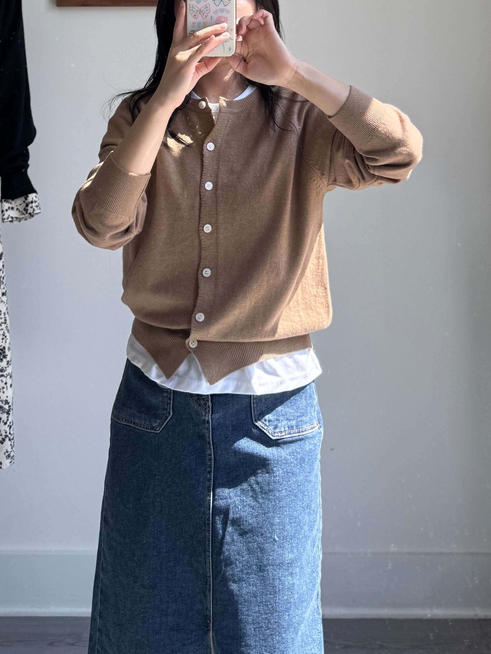 Washable Cashmere Cardigan - AdoreMeU