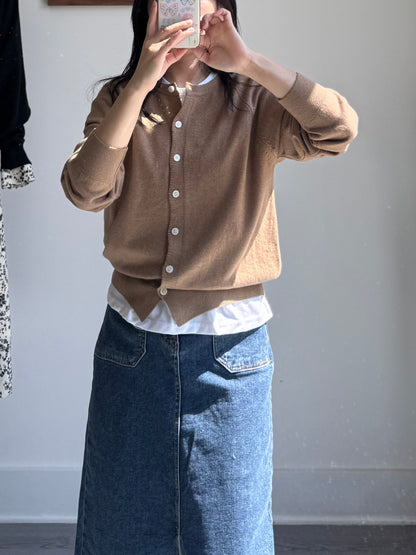 Washable Cashmere Cardigan - AdoreMeU