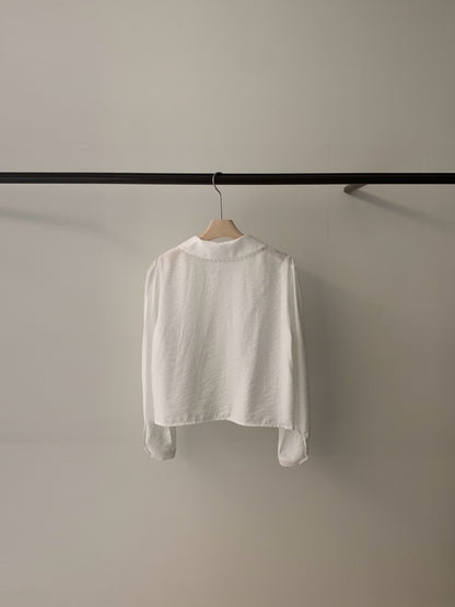 *Lace Pintuck Blouse