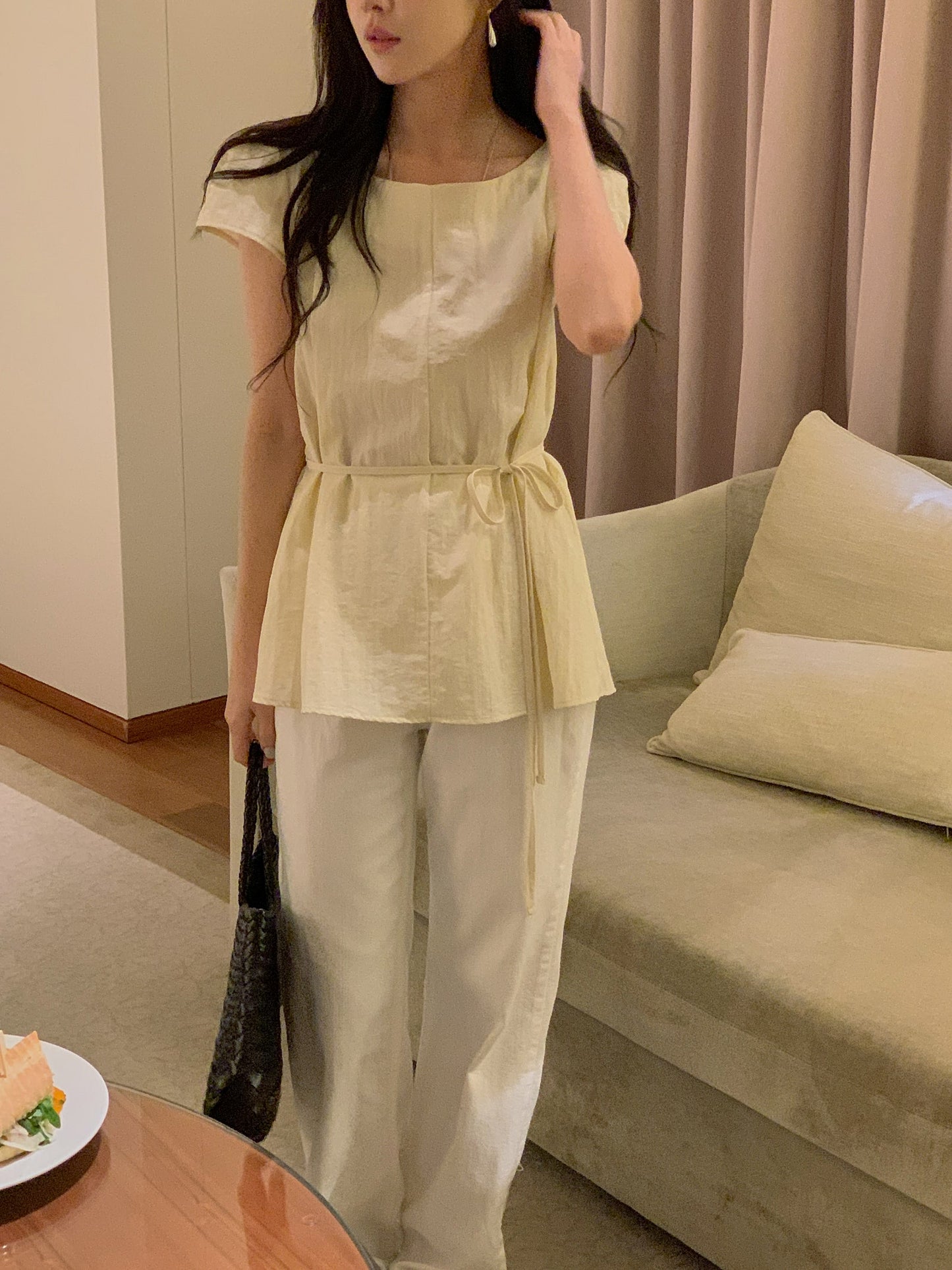 * Croa String Blouse