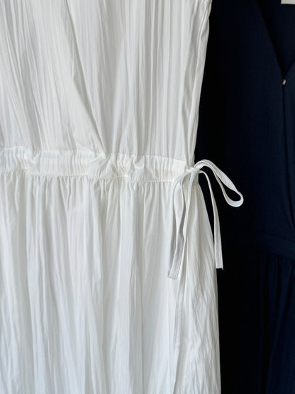 Ribbon Vneck Dress - AdoreMeU
