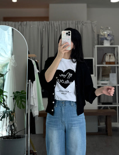Linen Whole garment Cardigan(~9/8)