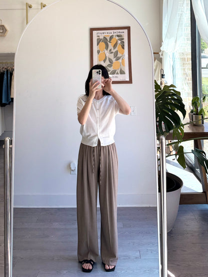 Airy Draw Pants - AdoreMeU