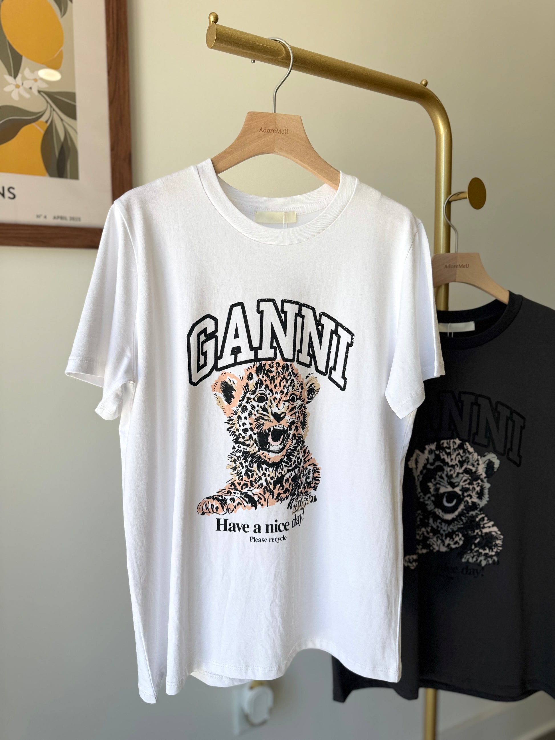 Silket Leopard Print T-shirt - AdoreMeU