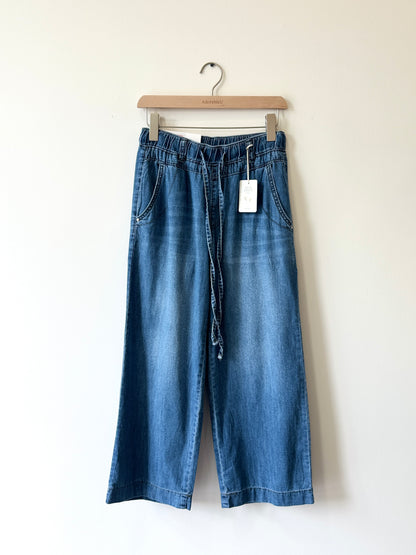 Banding Wide Denim - AdoreMeU