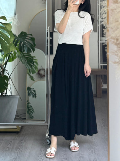 Linen Skirt Pants - AdoreMeU