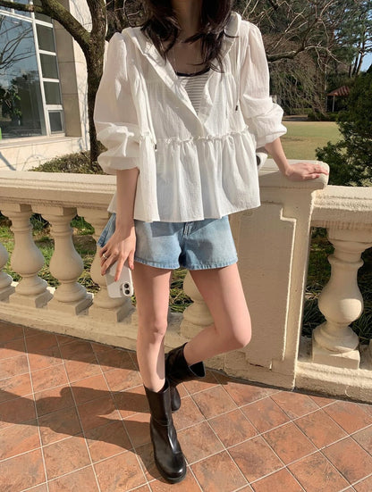 * Nana Hood Blouse