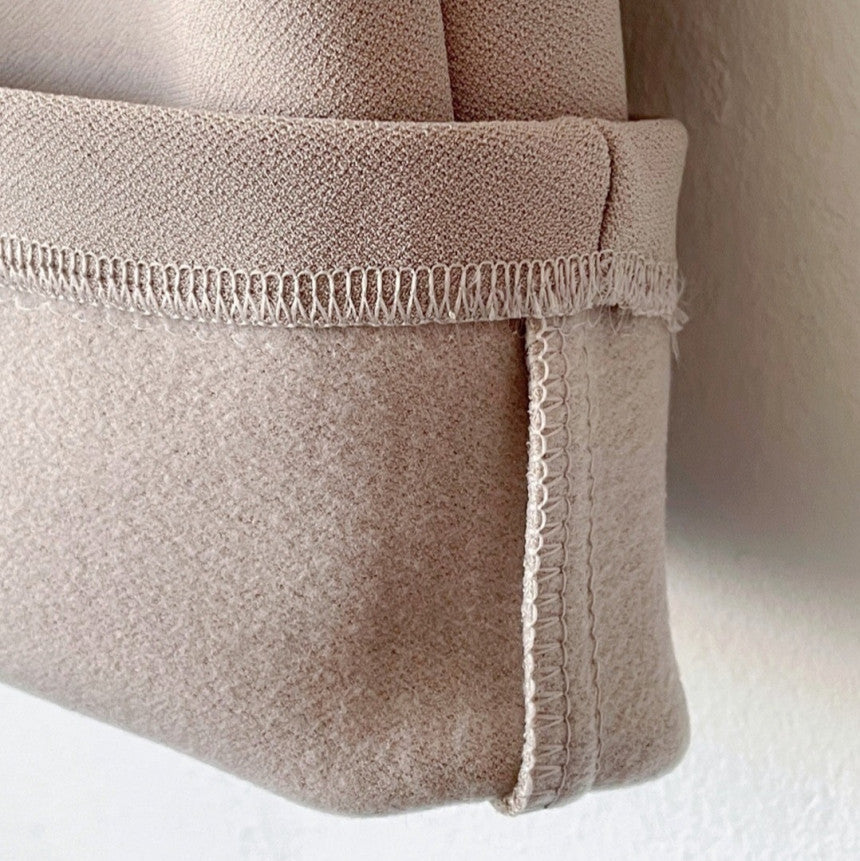 205 Banding Wide Slacks(Fleece lined)