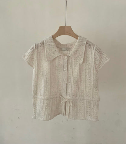* Summer Mood Collar Knit
