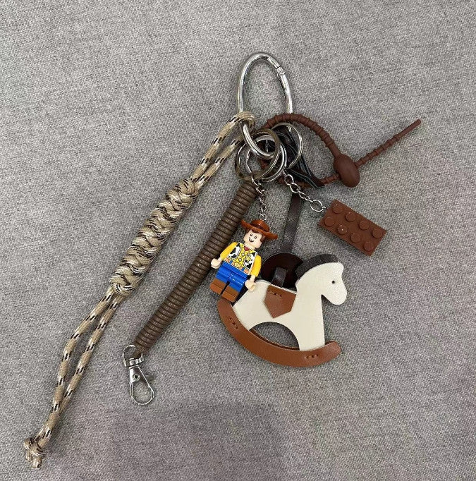 Cowboy Lego Keyring