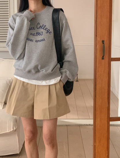 * Pintuck Cotton Shorts