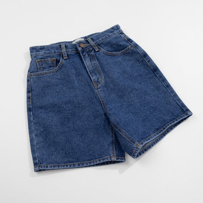 *  Simple Denim Shorts