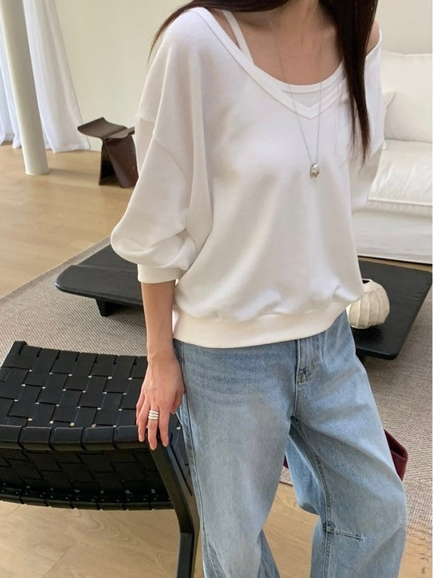 Preto Sweatshirt &Tank Top Set (~9/5)