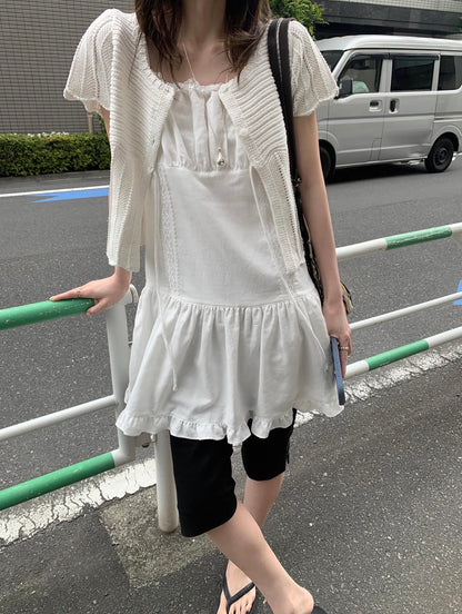 * Mist Half Cardigan
