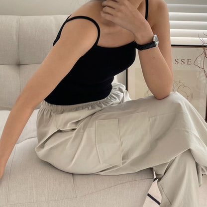 * Ribbed Padded Camisole