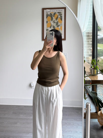 Boatneck Tank Top - AdoreMeU