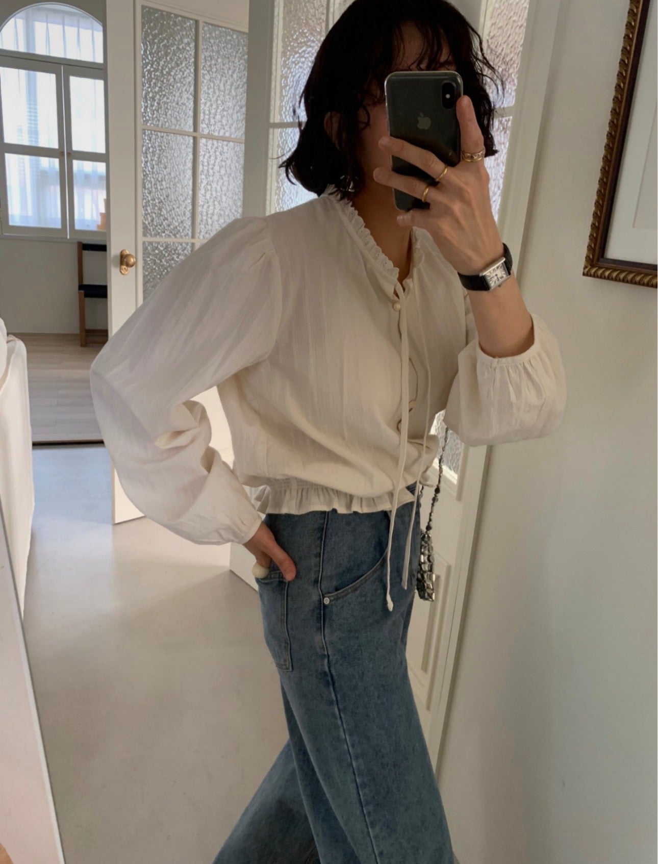 * Lace Whisper Blouse