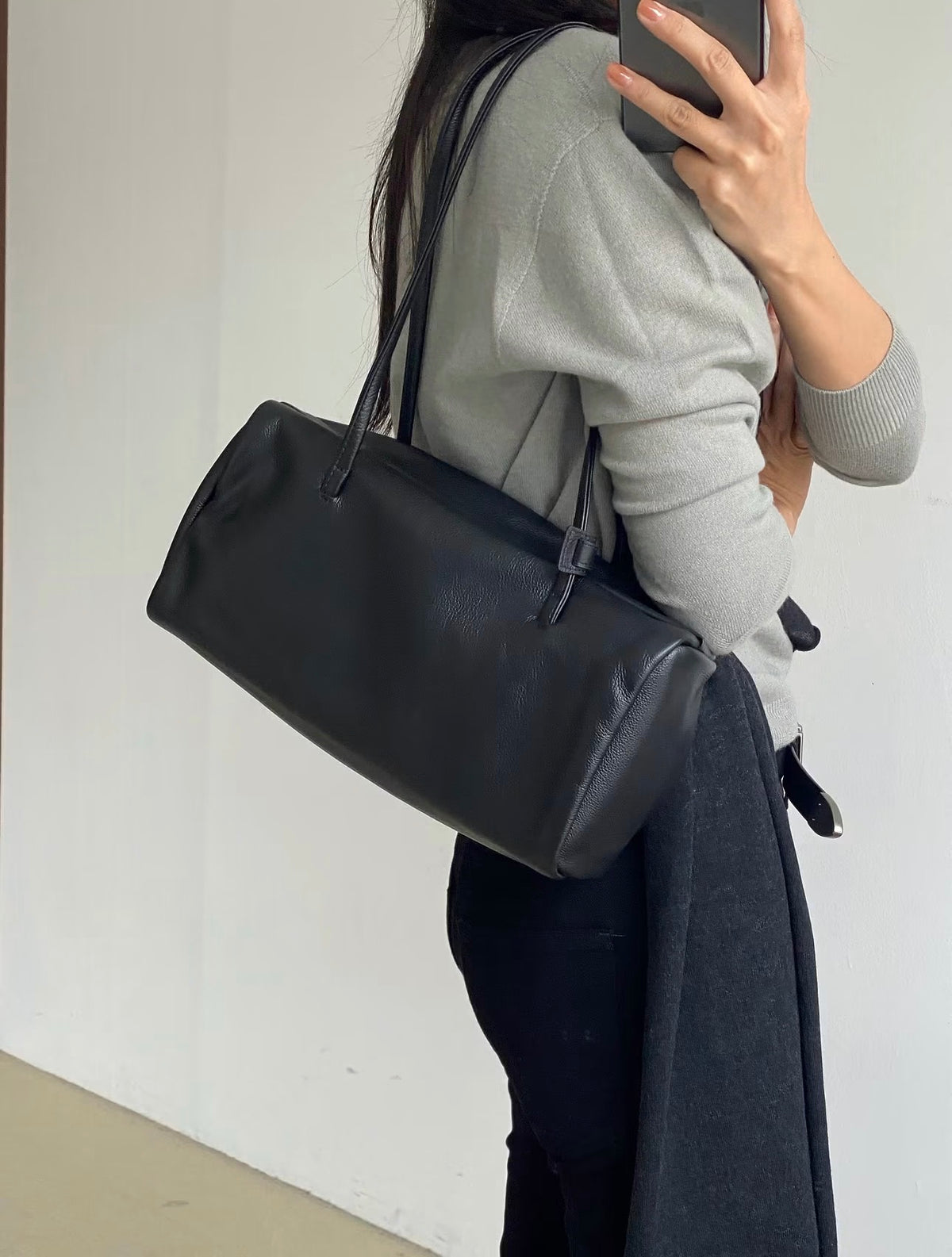 Cowhide Brick Bag