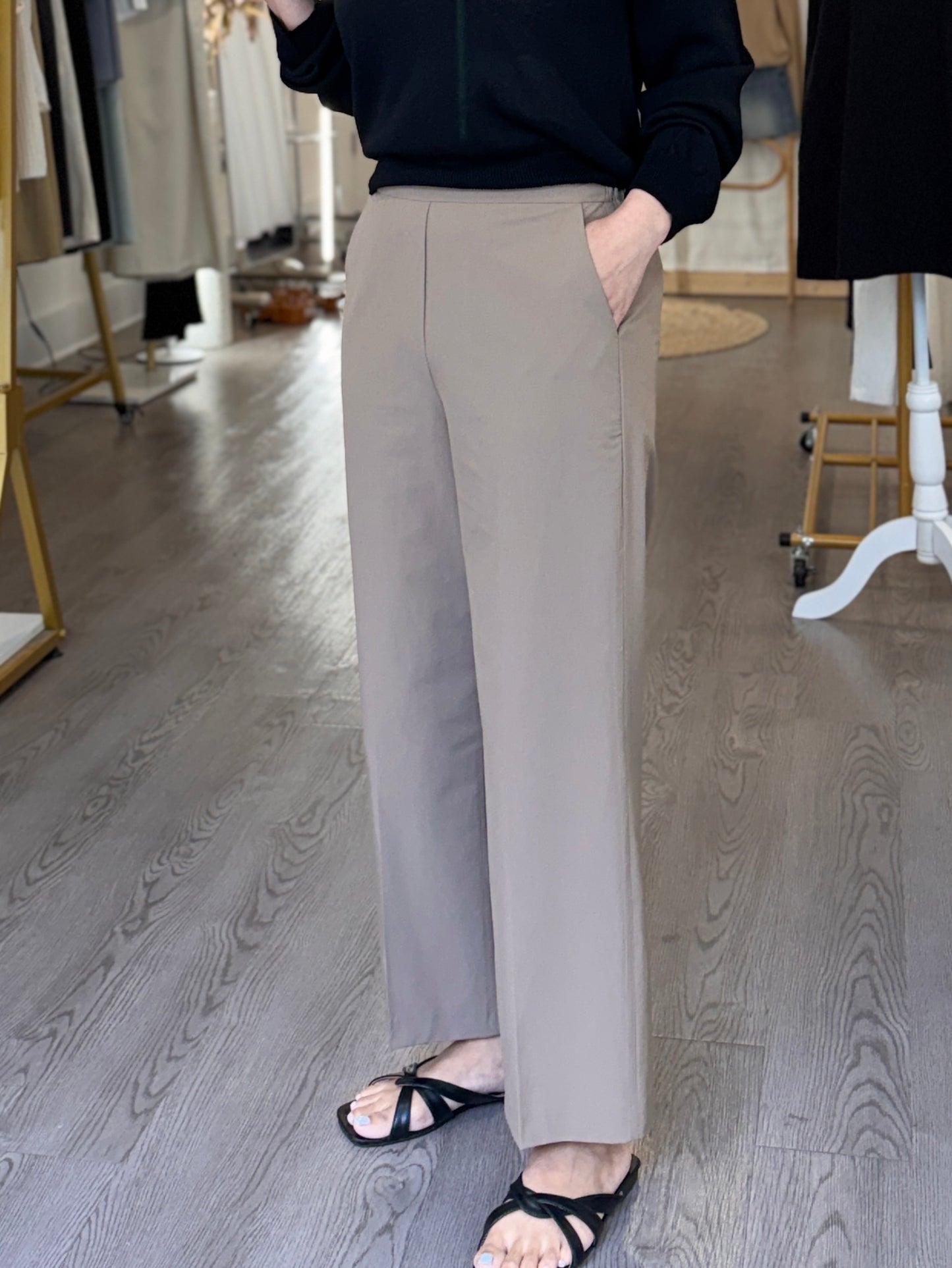 Cool Crop Banding Slacks (~6/14)