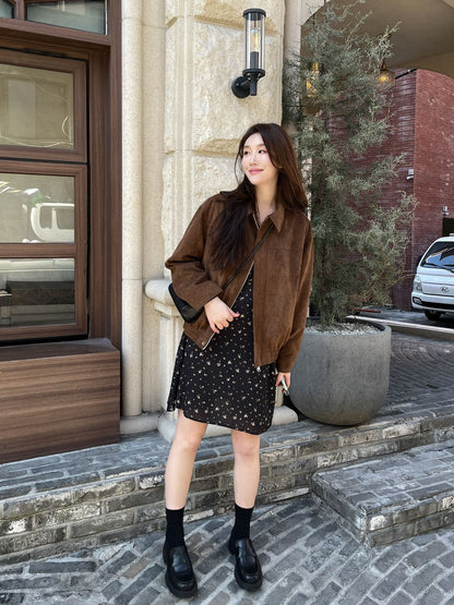 * Muhee Suede Jacket(차무희자켓)