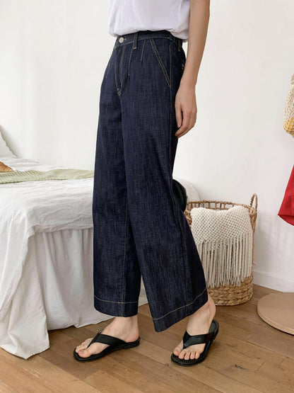 * Non-Fade Raw Denim Jeans