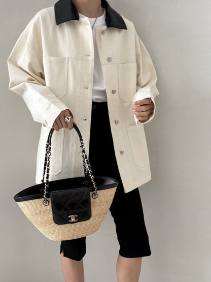 *탈착식 칼라 재킷