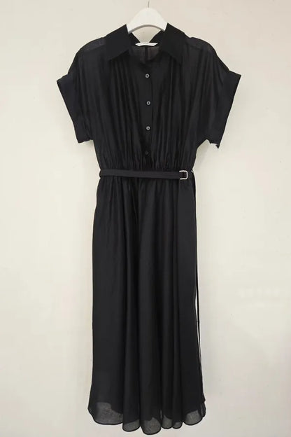 Belted Shirt Dress