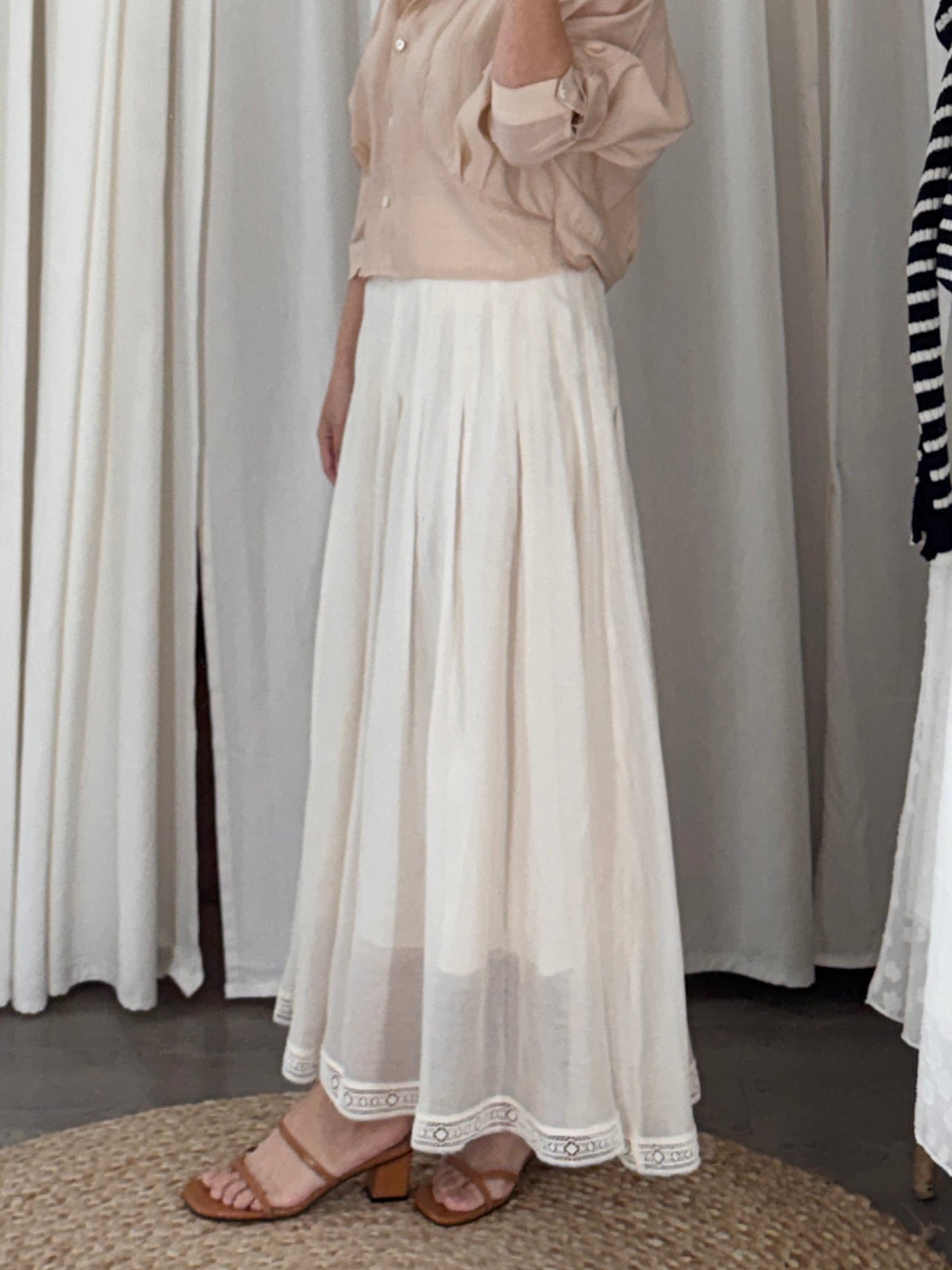 Lace Long Skirt