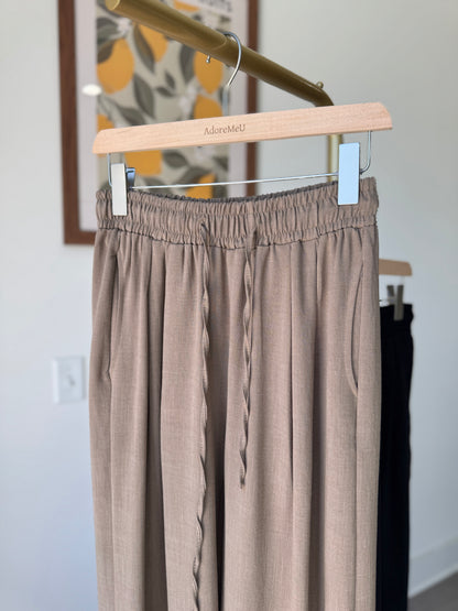 Airy Draw Pants - AdoreMeU