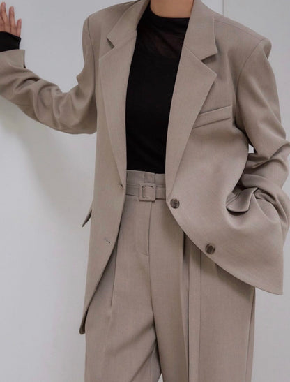 *  Maren Back-Slit Blazer