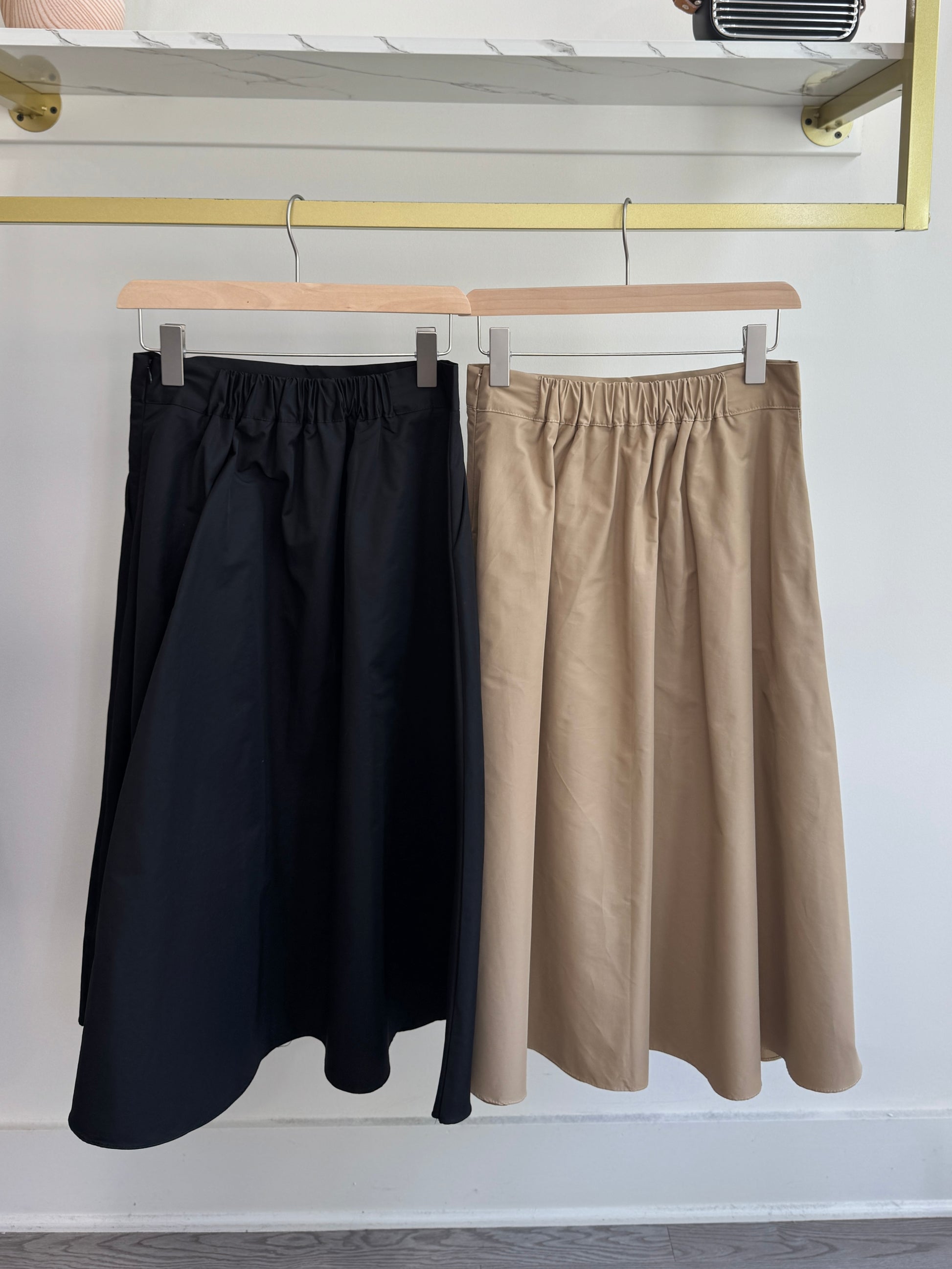 Terry Pintuck Banding Skirt(~9/30) - AdoreMeU