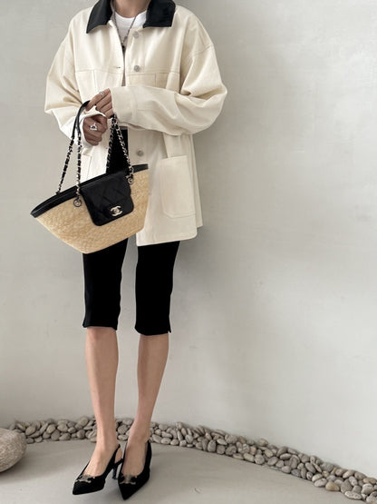 *탈착식 칼라 재킷