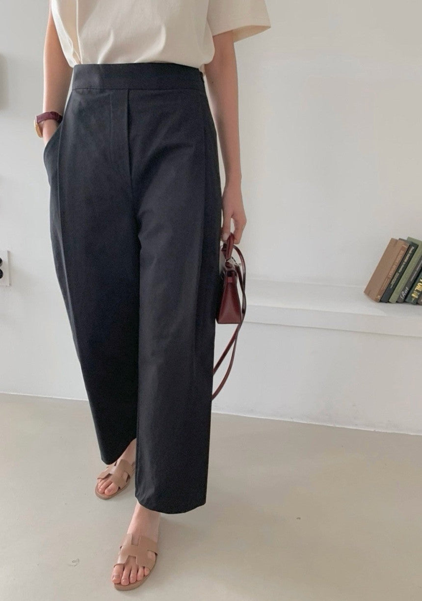 *바이오 핀턱 팬츠