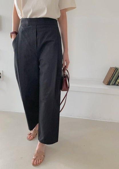 *바이오 핀턱 팬츠