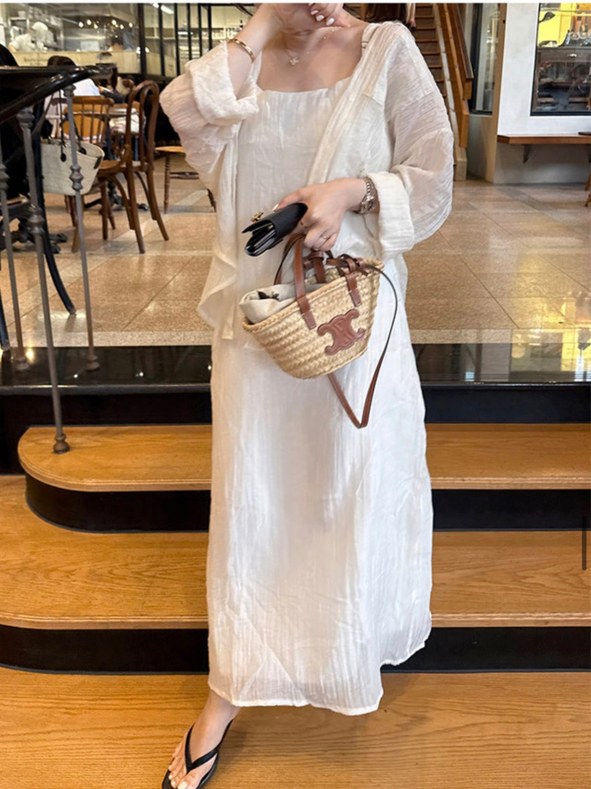 Wrinkle Shirt and Dress Set (~7/2)