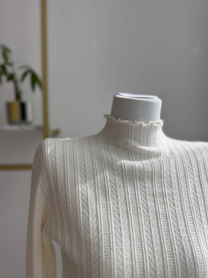 Leaf Mockneck Tshirt - AdoreMeU