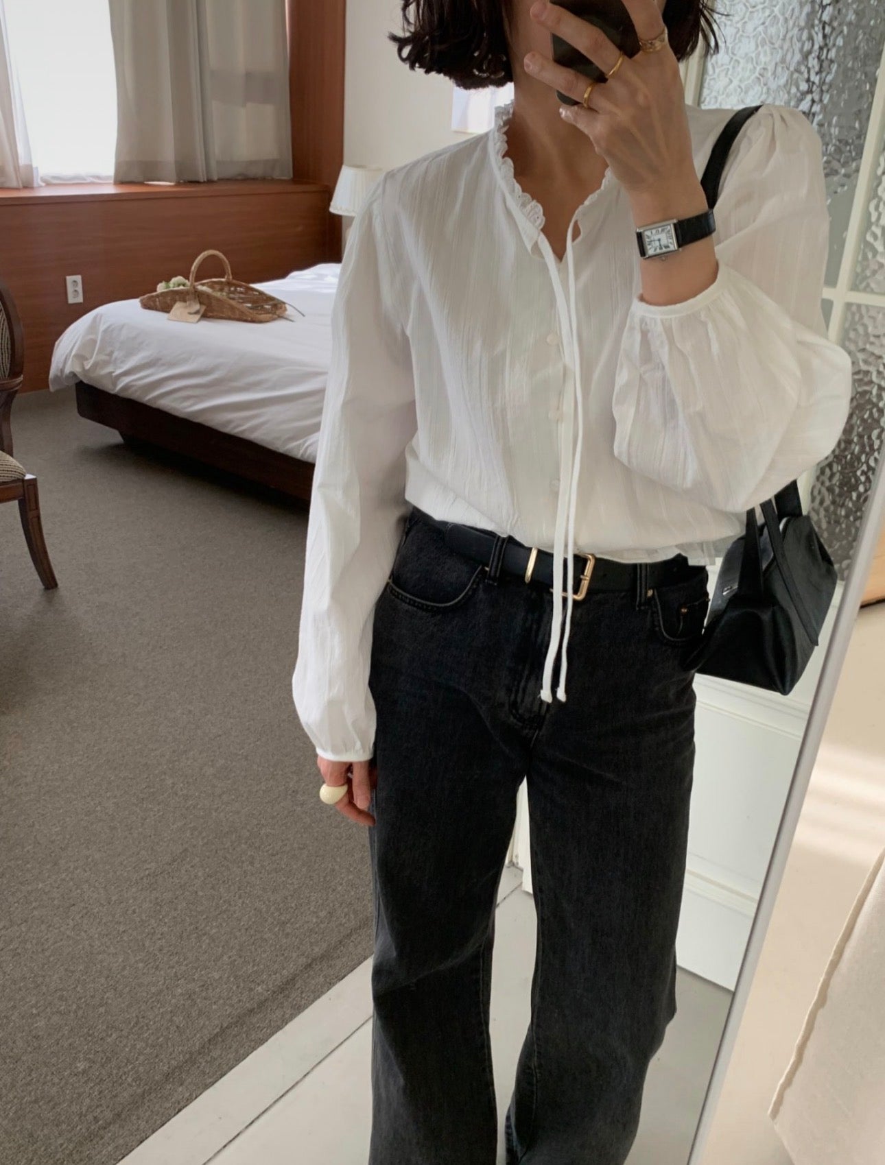 * Lace Whisper Blouse