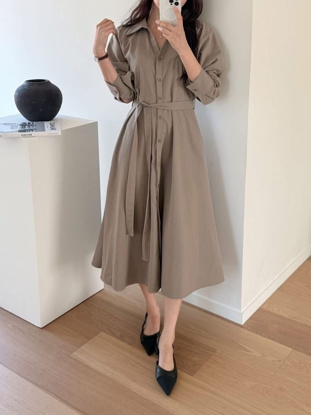 Dolman Sleeve Flare Maxi Dress(~9/30) - AdoreMeU